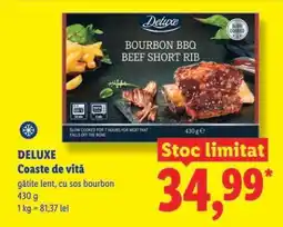 Lidl DELUXE Coaste de vită Ofertă