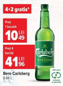 Carrefour Bere Carlsberg Ofertă