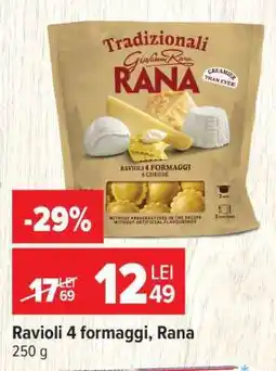 Carrefour Ravioli 4 formaggi, Rana Ofertă