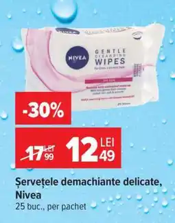 Carrefour Șervețele demachiante Delicate Nivea Ofertă