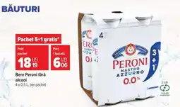 Carrefour Bere Peroni fără alcool Ofertă