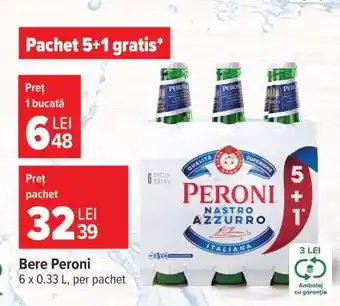 Carrefour Bere Peroni Ofertă