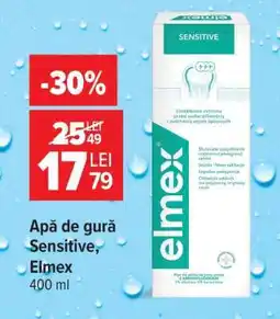 Carrefour Apă de gură Sensitive, Elmex Ofertă