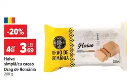 Carrefour Halva simplă/cu cacao, Drag de România Ofertă