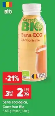 Carrefour Sana ecologica, Carrefour Bio Ofertă