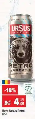 Carrefour Bere Ursus Retro Ofertă
