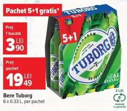 Carrefour Bere Tuborg Ofertă