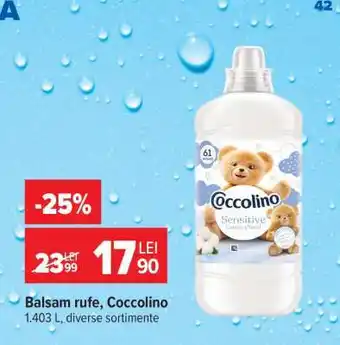Carrefour Balsam rufe Coccolino Ofertă