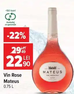 Carrefour Vin Rose MATEUS Ofertă