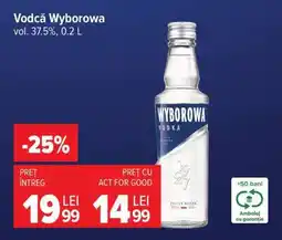 Carrefour Vodcă Wyborowa Ofertă