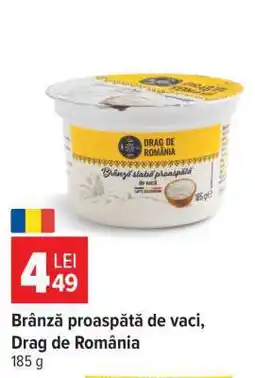 Carrefour Brânză proaspătă de vaci Drag de România Ofertă