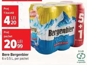 Carrefour Bere Bergenbier Ofertă