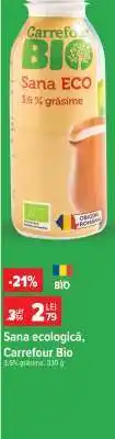 Carrefour Sana ecologica, Carrefour Bio Ofertă
