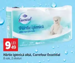 Carrefour Hârtie igienică albă Carrefour Essential Ofertă