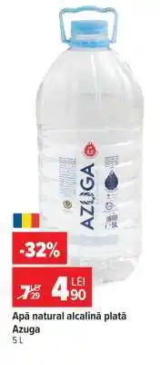 Carrefour Apă natural alcalină plată Azuga Ofertă
