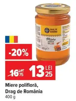 Carrefour Miere polifloră Drag de România Ofertă