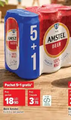 Carrefour Bere Amstel Ofertă