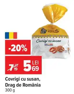 Carrefour Covrigi cu susan, Drag de România Ofertă