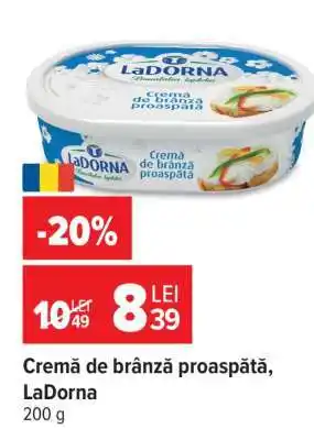 Cremă de brânză proaspătă, LaDorna