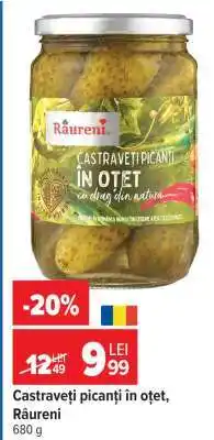 Carrefour Castraveți picanți în oțet, Râureni Ofertă