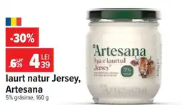 Carrefour Iaurt natur Jersey, Artesana Ofertă