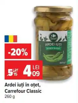 Carrefour Ardei iuți în oțet, Carrefour Classic Ofertă