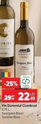 Carrefour Vin Domeniul Ciumbrud Ofertă