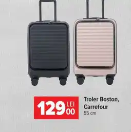 Carrefour Troler Boston, Carrefour Ofertă