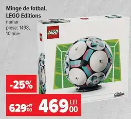 Carrefour Minge de fotbal, LEGO Editions Ofertă