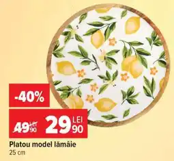 Carrefour Platou model lămâie Ofertă