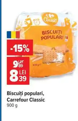 Carrefour Biscuiți populari Carrefour Classic Ofertă