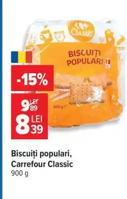 Carrefour Biscuiți populari Carrefour Classic Ofertă