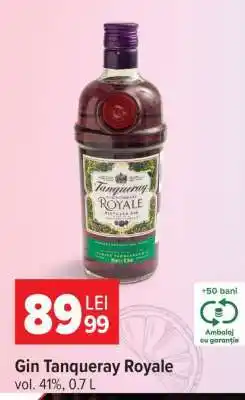 Carrefour Gin Tanqueray Royale Ofertă