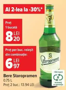 Carrefour Bere Staropramen Ofertă