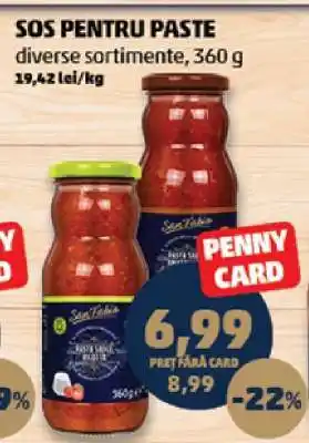 Penny Sos pentru paste Ofertă