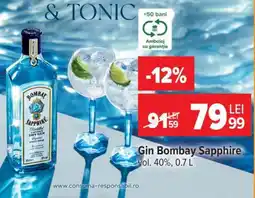 Carrefour Gin Bombay Sapphire Ofertă