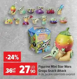 Carrefour Figurine Mini Star Wars Grogu Snack Attack Ofertă