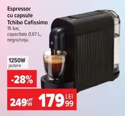 Carrefour Espressor cu capsule Tchibo Cafissimo Ofertă