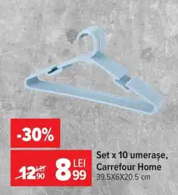 Carrefour Set x 10 umerașe, Carrefour Home Ofertă