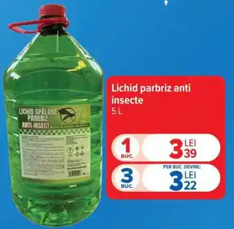 Carrefour Lichid parbriz anti insecte Ofertă