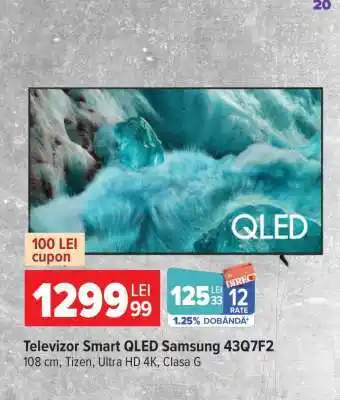 Televizor Smart QLED Samsung 43Q7F2