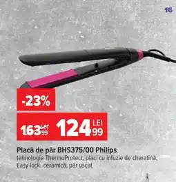 Carrefour Placă de păr BHS375/00 Philips Ofertă