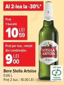 Carrefour Bere Stella Artoise Ofertă