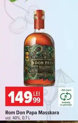 Carrefour Rom Don Papa Masskara Ofertă