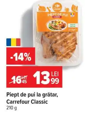 Piept de pui la grătar Carrefour Classic