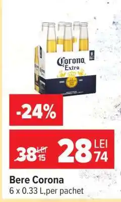Carrefour Bere Corona Ofertă