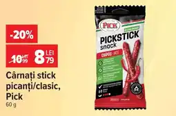 Carrefour Cârnați stick picanți/clasic, Pick Ofertă