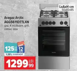 Carrefour Aragaz Arctic AGG5611DTTLXN Ofertă