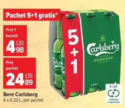 Carrefour Bere Carlsberg Ofertă
