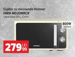 Carrefour Cuptor cu microunde Heinner HMW-MD20MRCR Ofertă